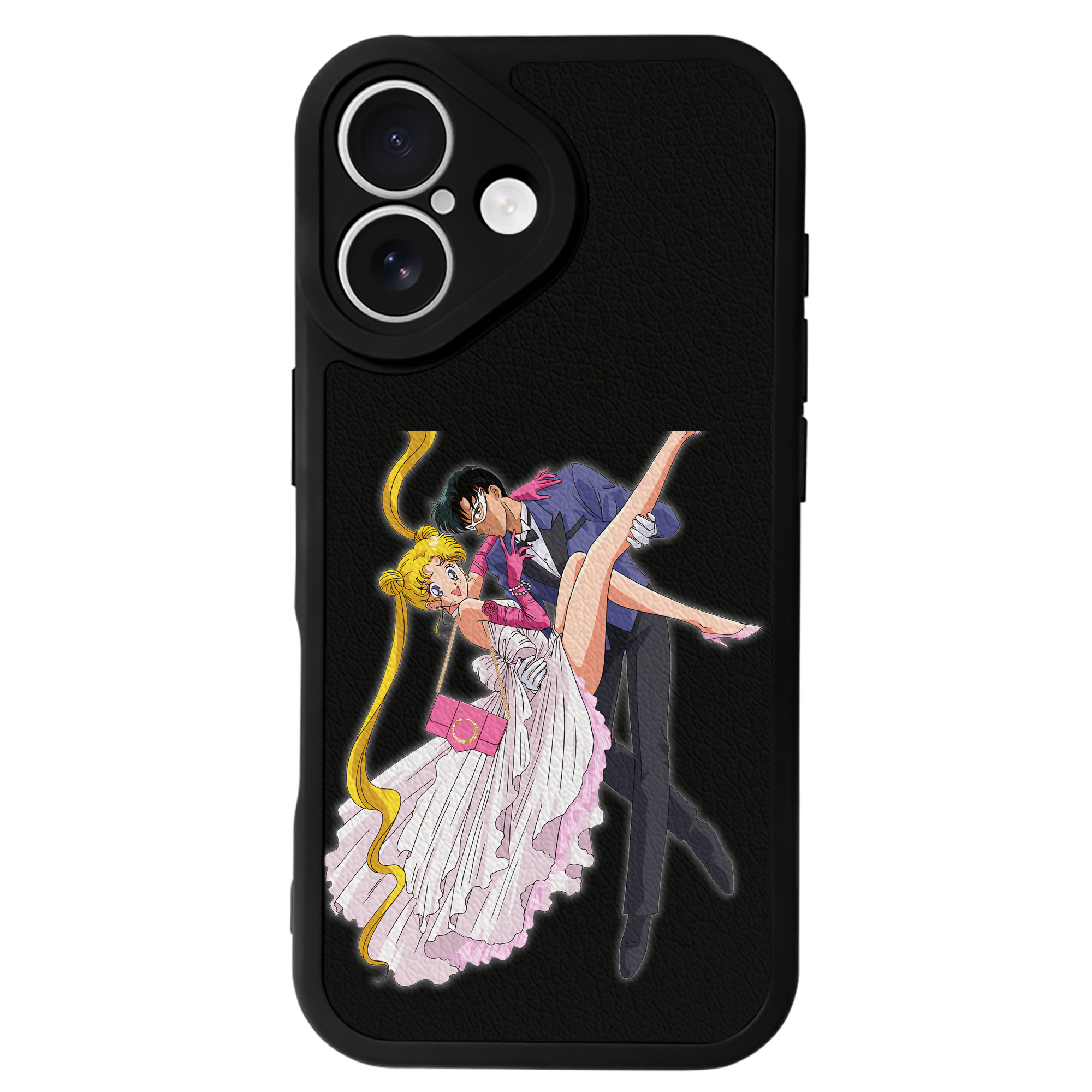 （画像用） 美少女戦士セーラームーン 愛野 美奈子 あいの みなこ Sailor Moon Aino Minako 【iPhone 16シリーズ対応】シリコンスマホケース（レザー調） 材質：シリコン